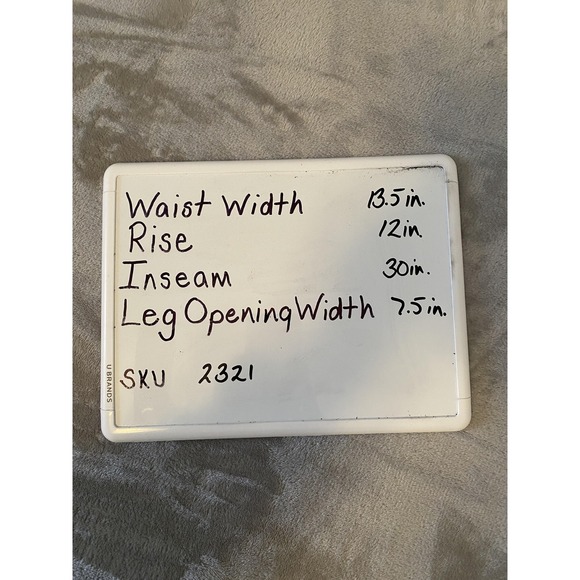 Abercrombie & Fitch Faux Leather Pants Sz 4 Black 90s Straight Punk Rock Edgy - Picture 12 of 12